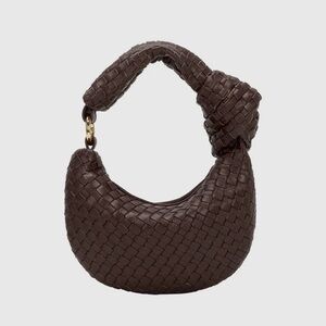 NWT Espresso Brown Recycled Vegan Mini Bag Charm | Eco Chic Accessory